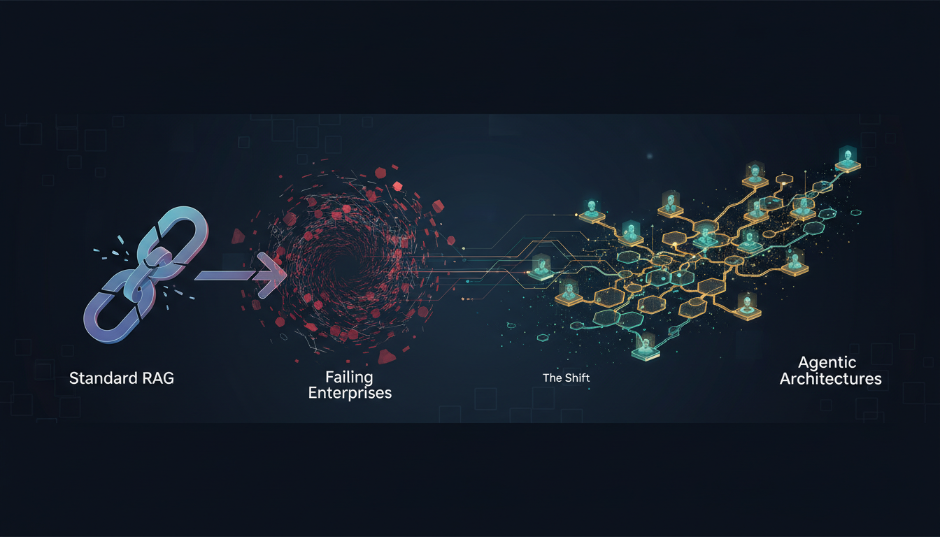 Why Standard RAG Is Failing Enterprises: The Shift to Agentic Architectures